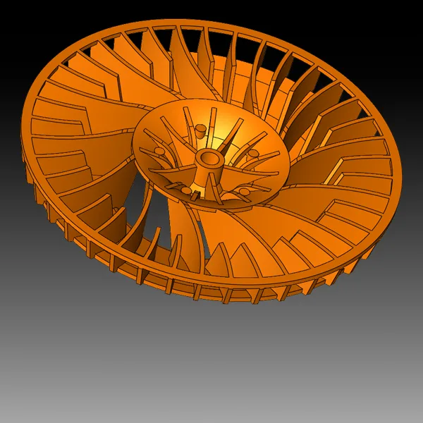 Impeller reverse engineering
