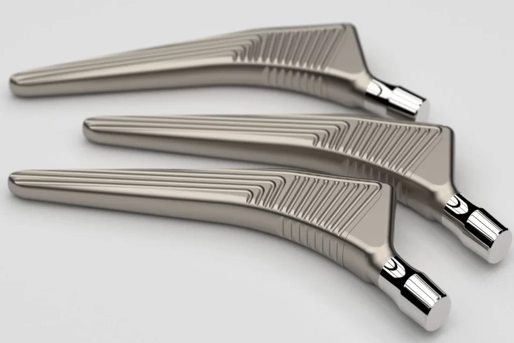 titanium hip prosthesis
